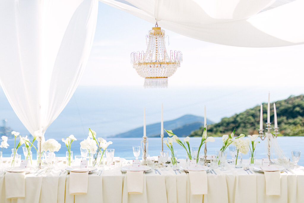 Adriatic wedding view