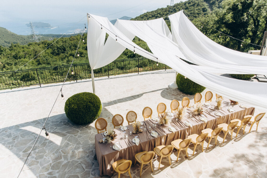 Wedding view Mona Lisa villa Adriatic