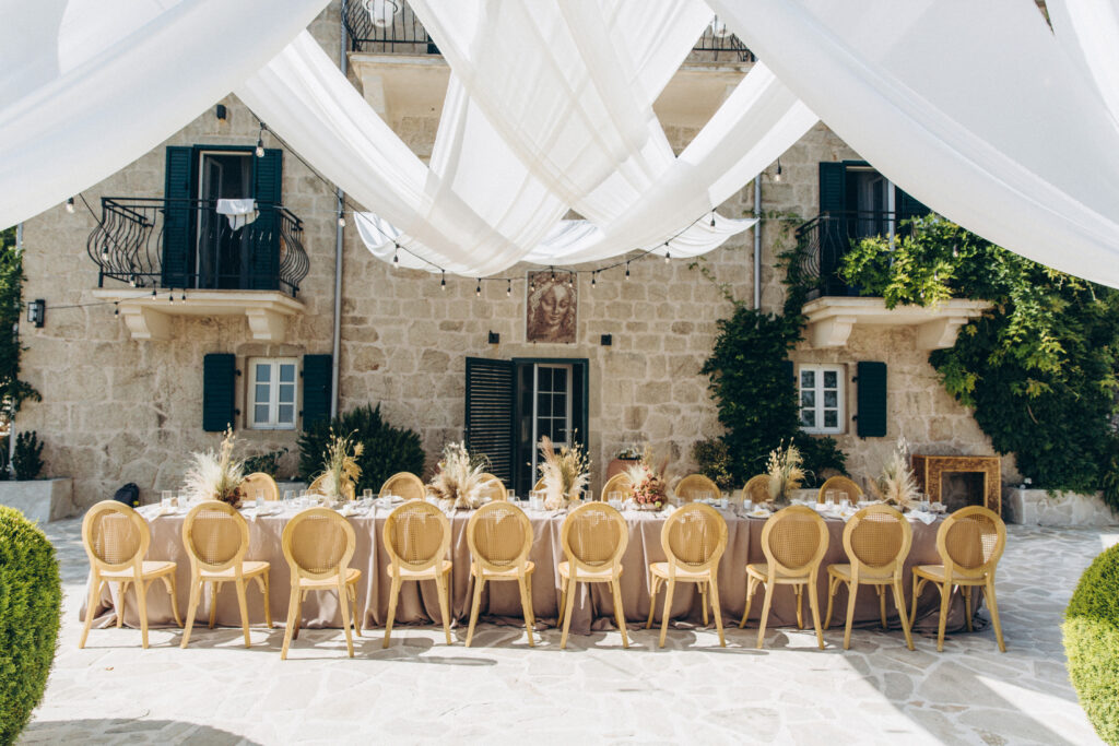 wedding day on Adriatic - villa Mona Lisa