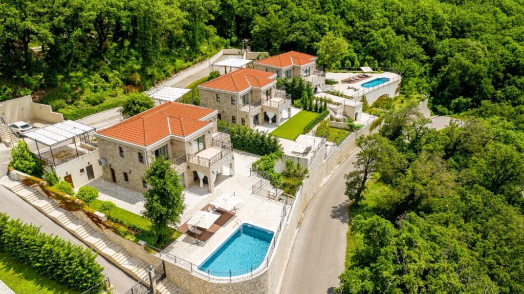 wedding in Budva villa Oak Leaf beautiful view