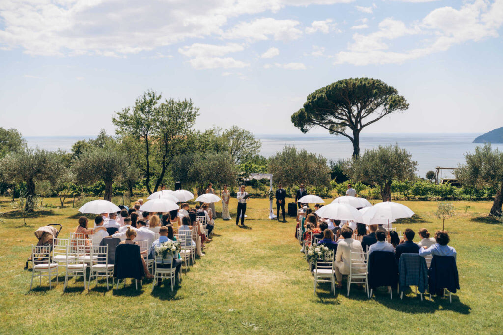 talici hill wedding villa ceremony