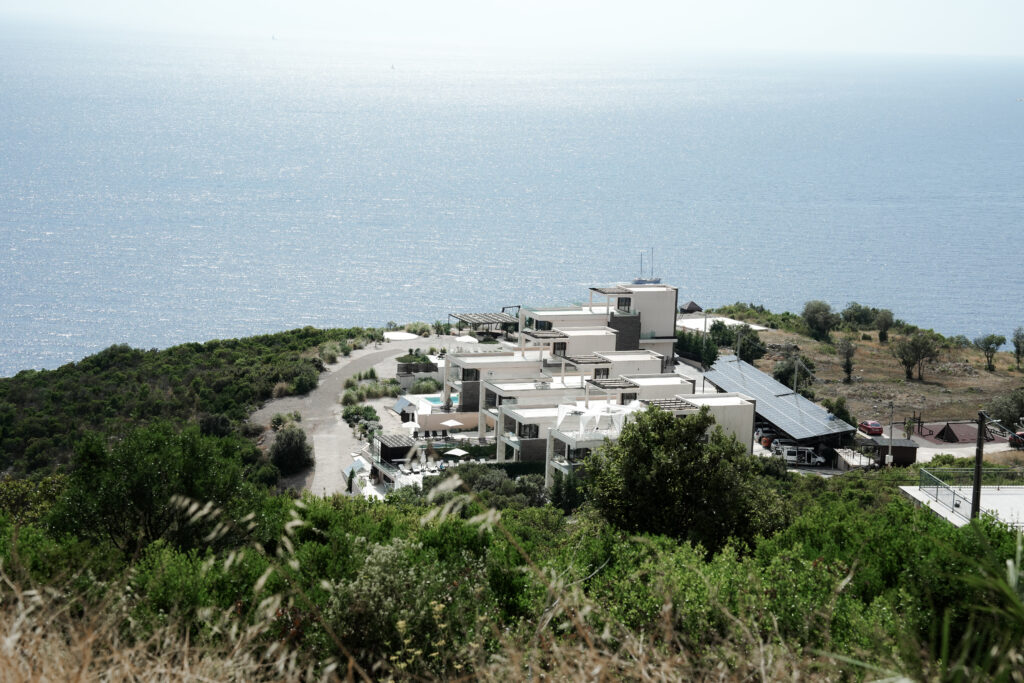 Cape Montenegro bird and sea view