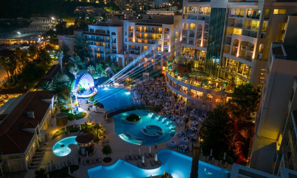 wedding in Budva hotel