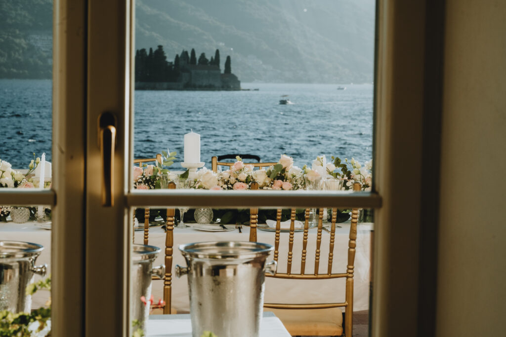 Grand Hotel Perast wedding terrace